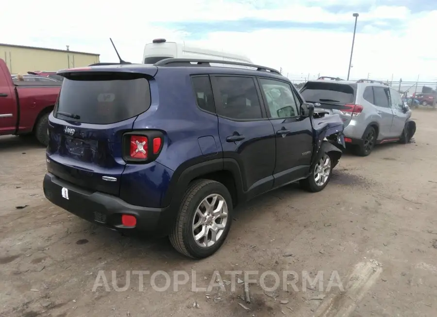 JEEP RENEGADE 2017 vin ZACCJBBB6HPG63308 from auto auction Iaai