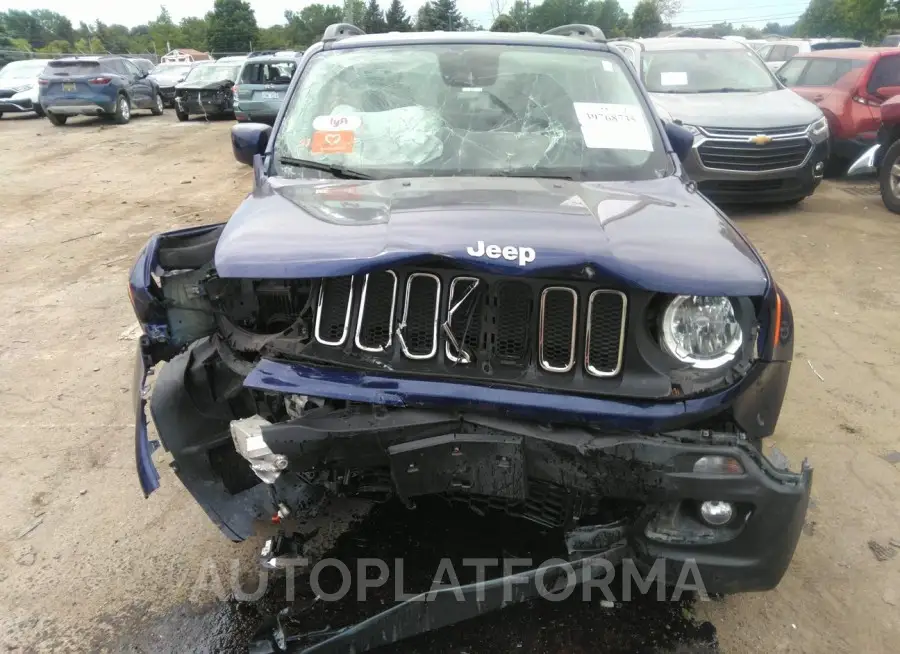 JEEP RENEGADE 2017 vin ZACCJBBB6HPG63308 from auto auction Iaai