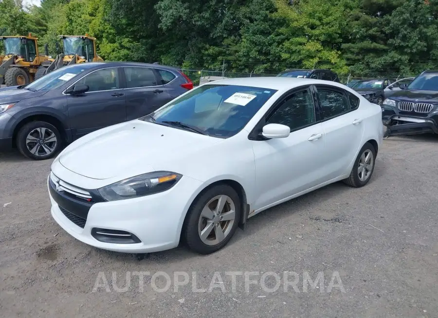 DODGE DART 2015 vin 1C3CDFBB8FD373831 from auto auction Iaai