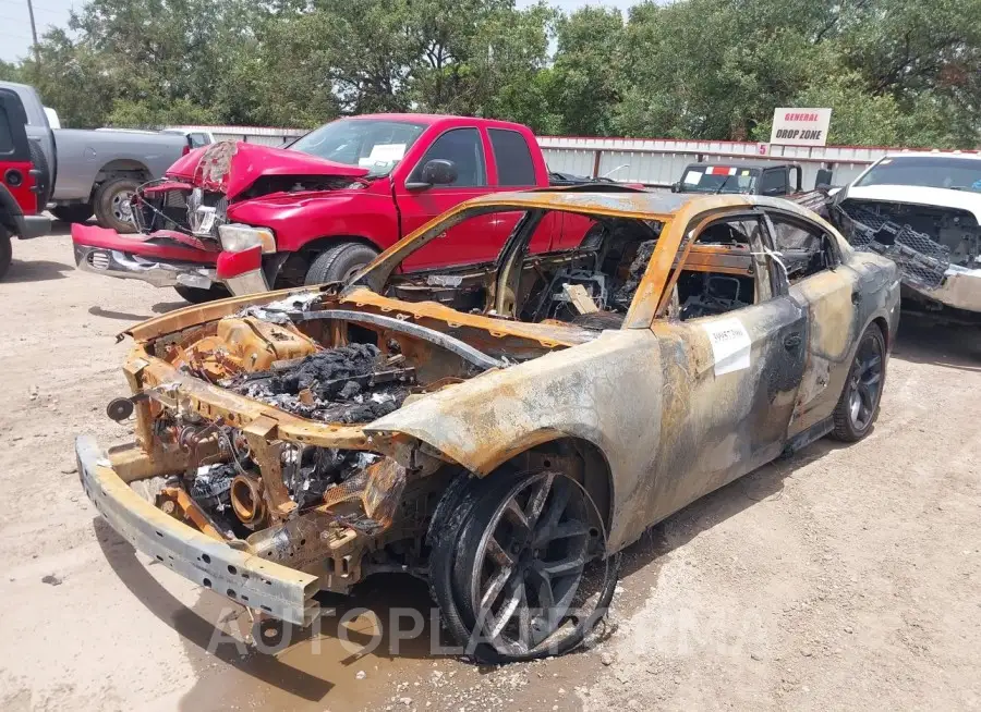 DODGE CHARGER 2022 vin 2C3CDXCT1NH235482 from auto auction Iaai