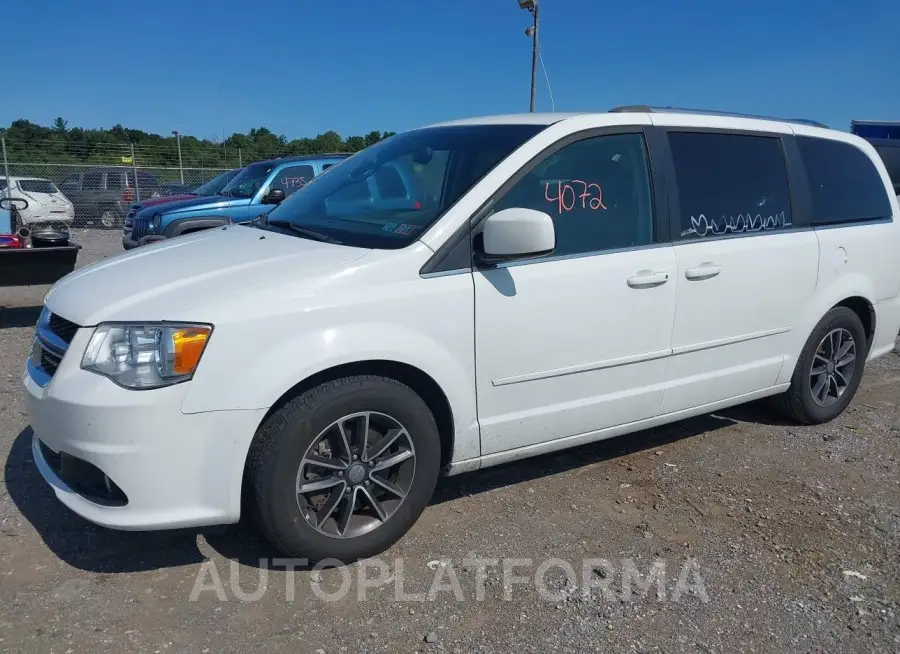 DODGE GRAND CARAVAN 2017 vin 2C4RDGCG8HR691017 from auto auction Iaai