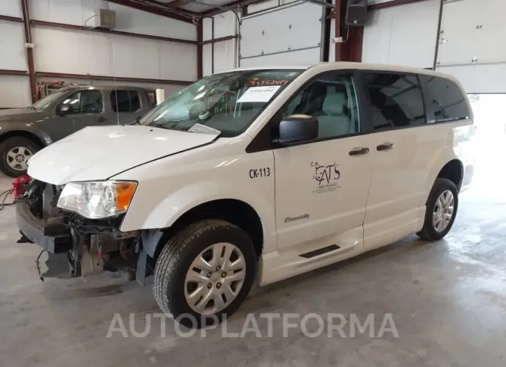 DODGE GRAND CARAVAN 2019 vin 2C7WDGBG7KR800825 from auto auction Iaai