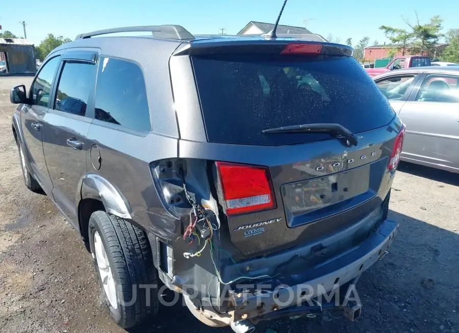 DODGE JOURNEY 2015 vin 3C4PDCBG2FT674077 from auto auction Iaai