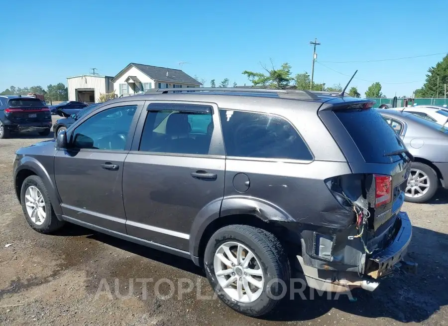 DODGE JOURNEY 2015 vin 3C4PDCBG2FT674077 from auto auction Iaai