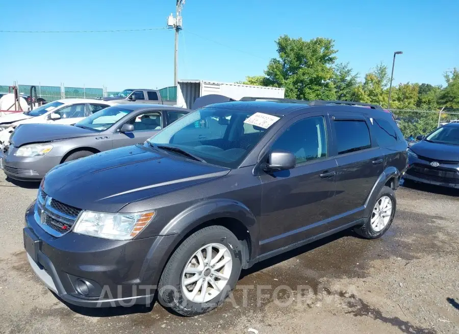 DODGE JOURNEY 2015 vin 3C4PDCBG2FT674077 from auto auction Iaai