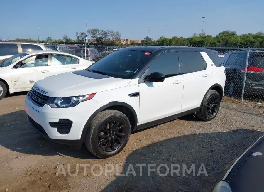 LAND ROVER DISCOVERY SPORT 2016 vin SALCP2BG3GH620960 from auto auction Iaai