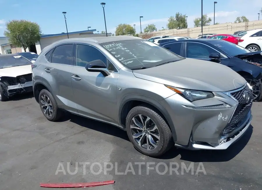 LEXUS NX 200T 2017 vin JTJYARBZ6H2085049 from auto auction Iaai