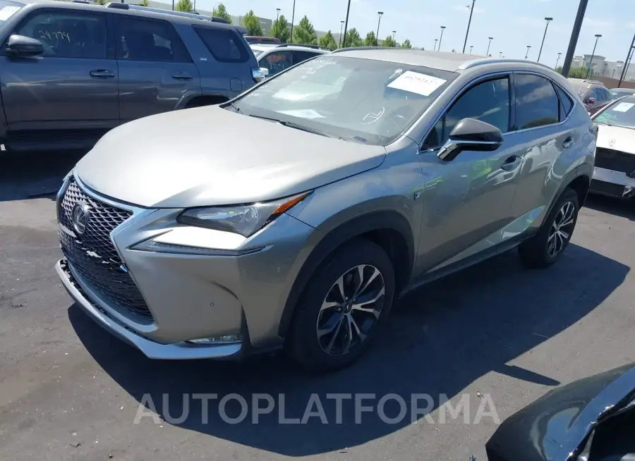 LEXUS NX 200T 2017 vin JTJYARBZ6H2085049 from auto auction Iaai