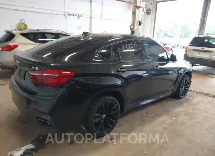 BMW X6 2017 vin 5UXKU2C55H0N85037 from auto auction Iaai