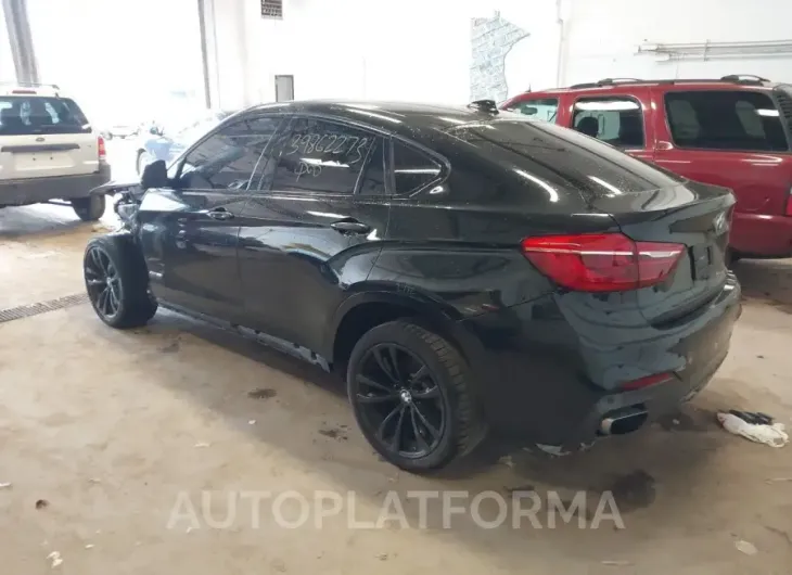 BMW X6 2017 vin 5UXKU2C55H0N85037 from auto auction Iaai