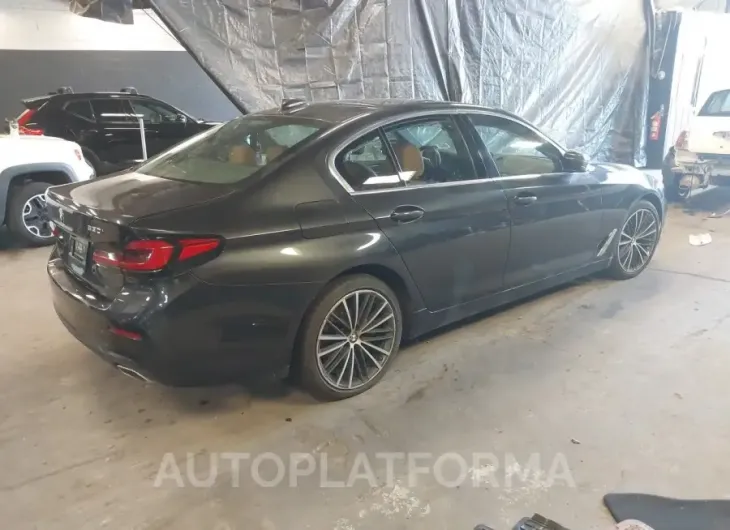 BMW 530I 2021 vin WBA13BJ05MWX17256 from auto auction Iaai