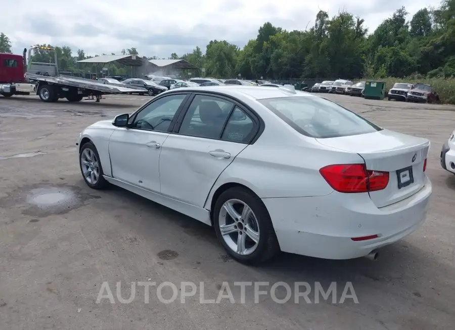 BMW 320I 2015 vin WBA3B1G53FNT64503 from auto auction Iaai