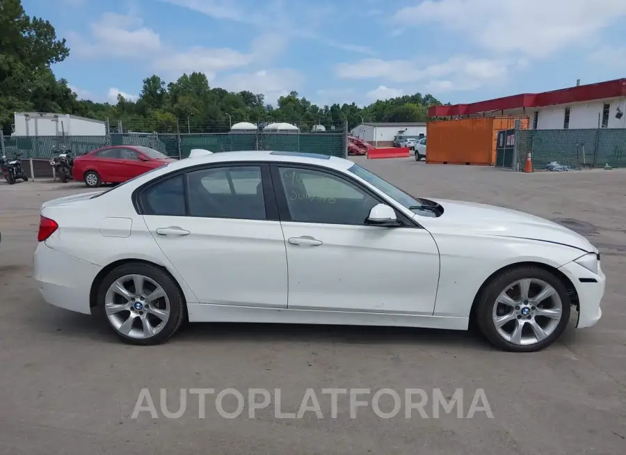 BMW 320I 2015 vin WBA3B1G53FNT64503 from auto auction Iaai