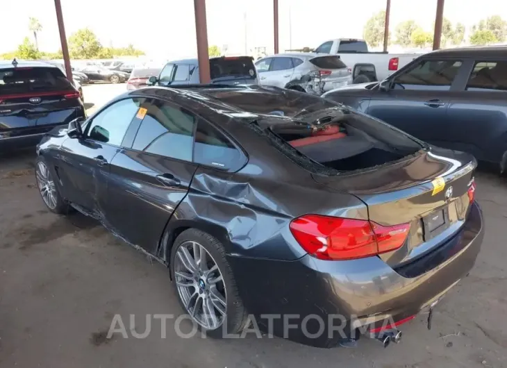 BMW 428I GRAN COUPE 2016 vin WBA4A9C53GGL89239 from auto auction Iaai