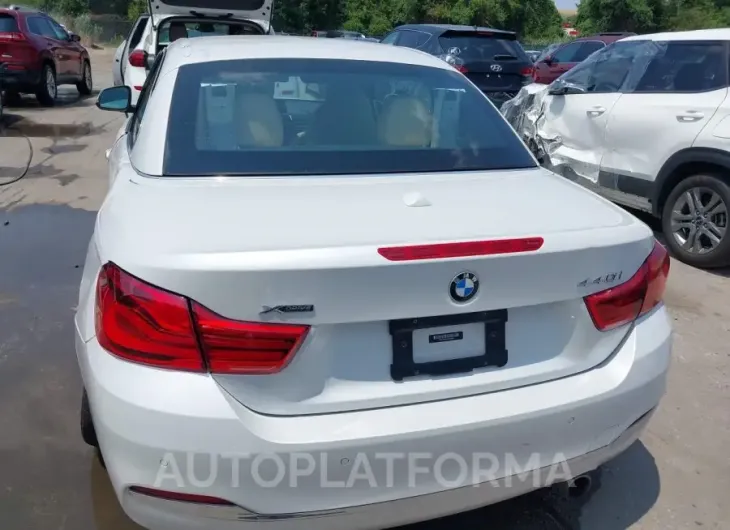 BMW 440I 2019 vin WBA4Z7C5XKEF54899 from auto auction Iaai