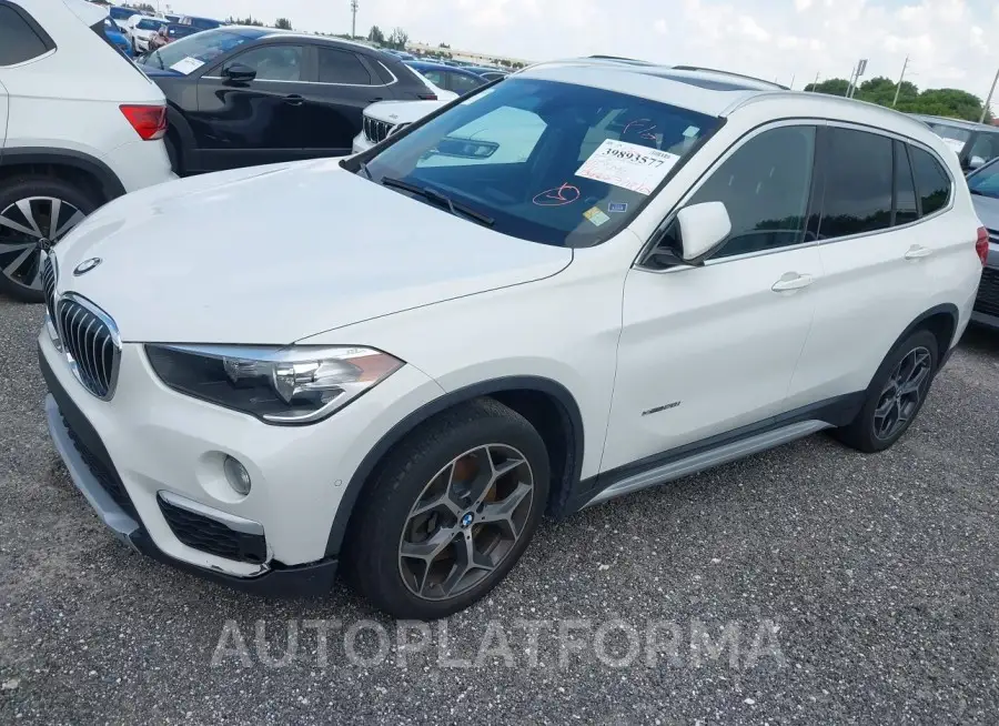 BMW X1 2017 vin WBXHU7C33H5H35291 from auto auction Iaai