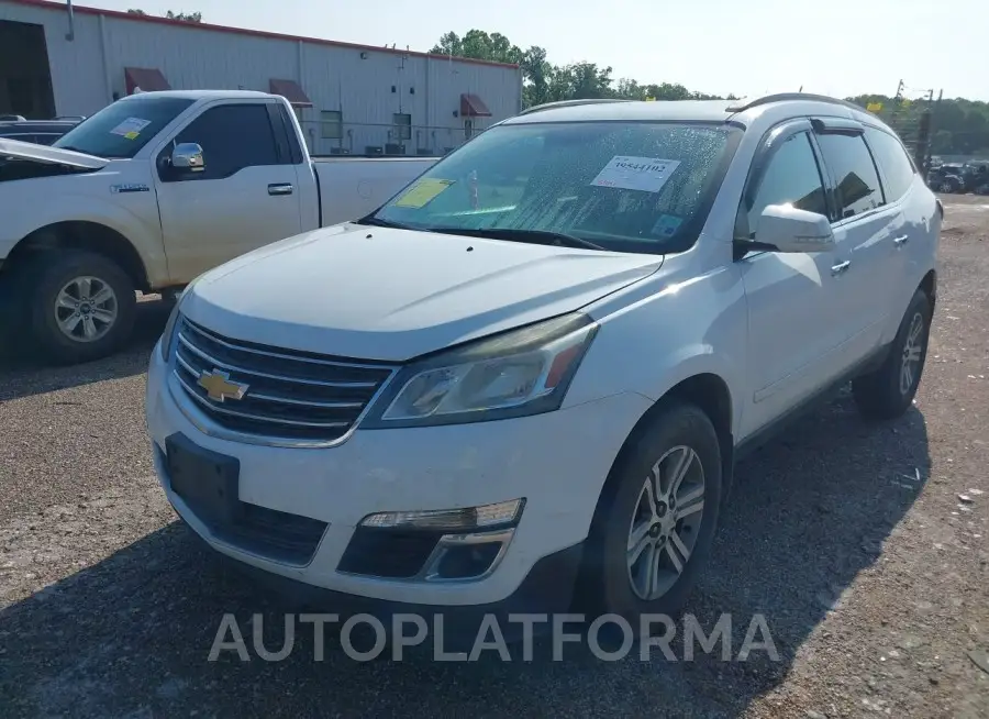 CHEVROLET TRAVERSE 2016 vin 1GNKRHKD3GJ121016 from auto auction Iaai