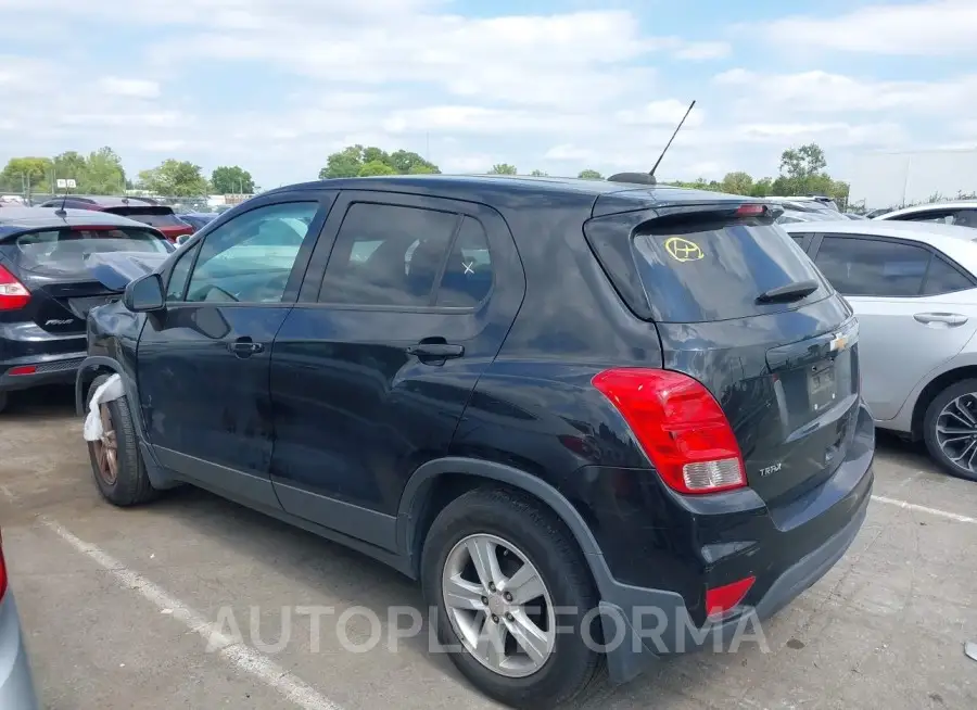 CHEVROLET TRAX 2019 vin 3GNCJKSB3KL372076 from auto auction Iaai