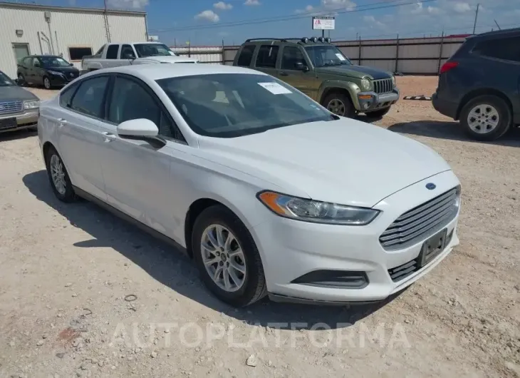 FORD FUSION 2015 vin 1FA6P0G70F5102117 from auto auction Iaai