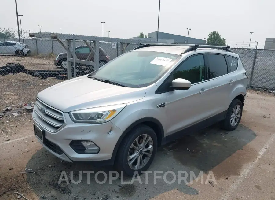 FORD ESCAPE 2017 vin 1FMCU9G92HUB29528 from auto auction Iaai