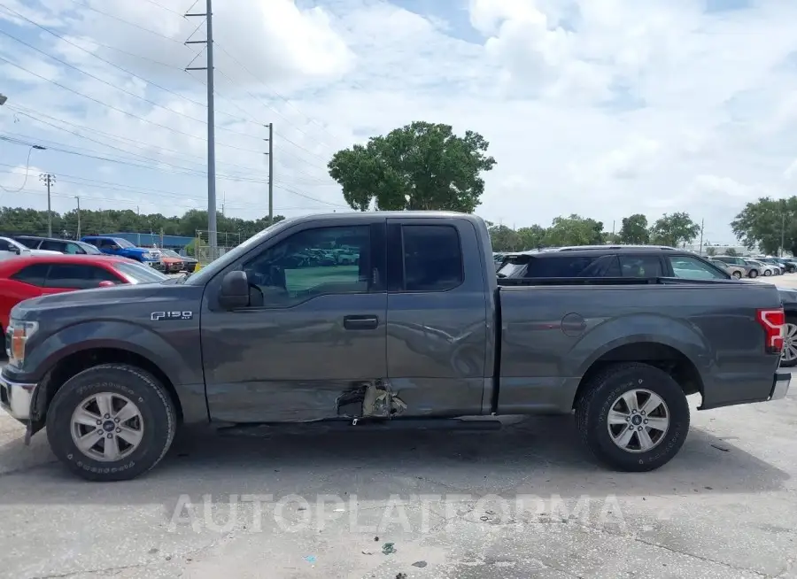 FORD F-150 2019 vin 1FTEX1CB5KKC46411 from auto auction Iaai