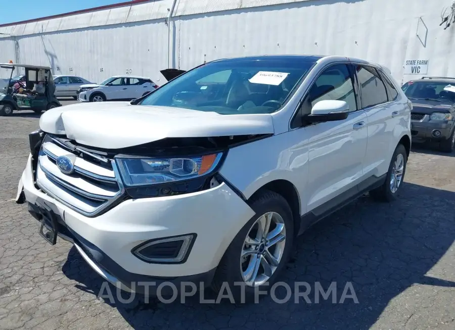 FORD EDGE 2016 vin 2FMPK4J94GBC25202 from auto auction Iaai