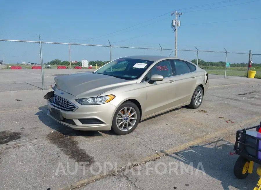 FORD FUSION 2017 vin 3FA6P0H70HR412850 from auto auction Iaai