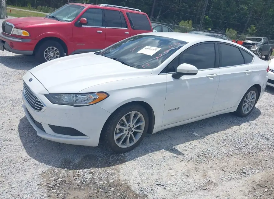 FORD FUSION HYBRID 2017 vin 3FA6P0LU6HR287107 from auto auction Iaai