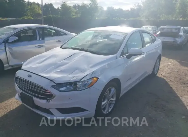 FORD FUSION HYBRID 2018 vin 3FA6P0LU6JR250645 from auto auction Iaai