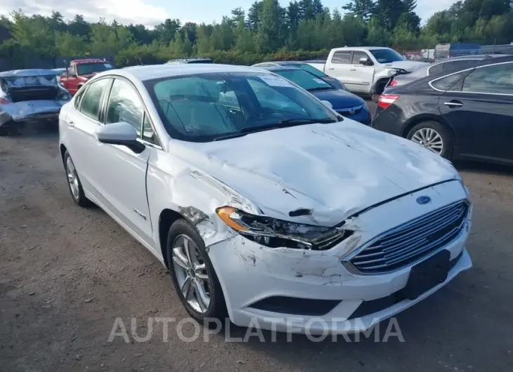 FORD FUSION HYBRID 2018 vin 3FA6P0LU6JR250645 from auto auction Iaai