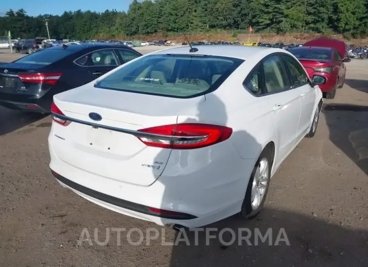 FORD FUSION HYBRID 2018 vin 3FA6P0LU6JR250645 from auto auction Iaai