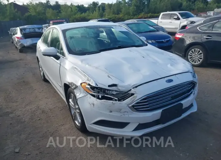 FORD FUSION HYBRID 2018 vin 3FA6P0LU6JR250645 from auto auction Iaai