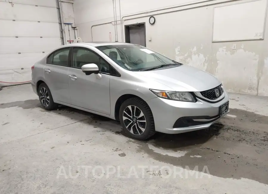 HONDA CIVIC 2015 vin 19XFB2F87FE201021 from auto auction Iaai