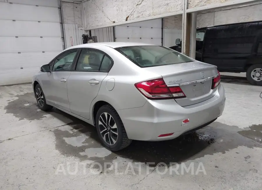 HONDA CIVIC 2015 vin 19XFB2F87FE201021 from auto auction Iaai