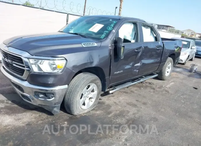 RAM 1500 2021 vin 1C6RREFT5MN689609 from auto auction Iaai