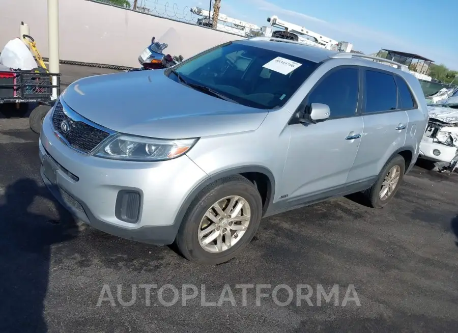 KIA SORENTO 2015 vin 5XYKTDA74FG605418 from auto auction Iaai