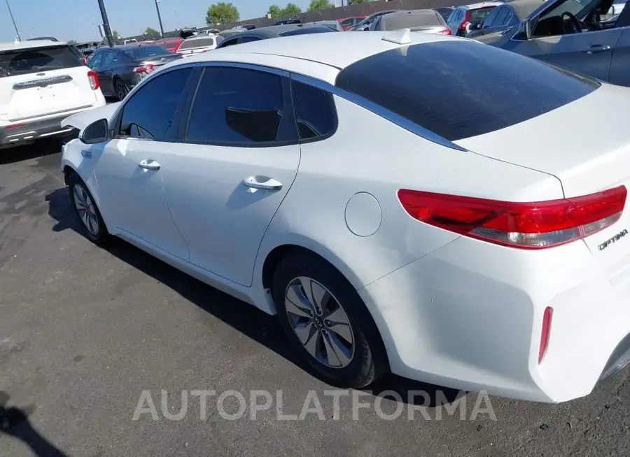 KIA OPTIMA HYBRID 2018 vin KNAGT4LE6J5024924 from auto auction Iaai