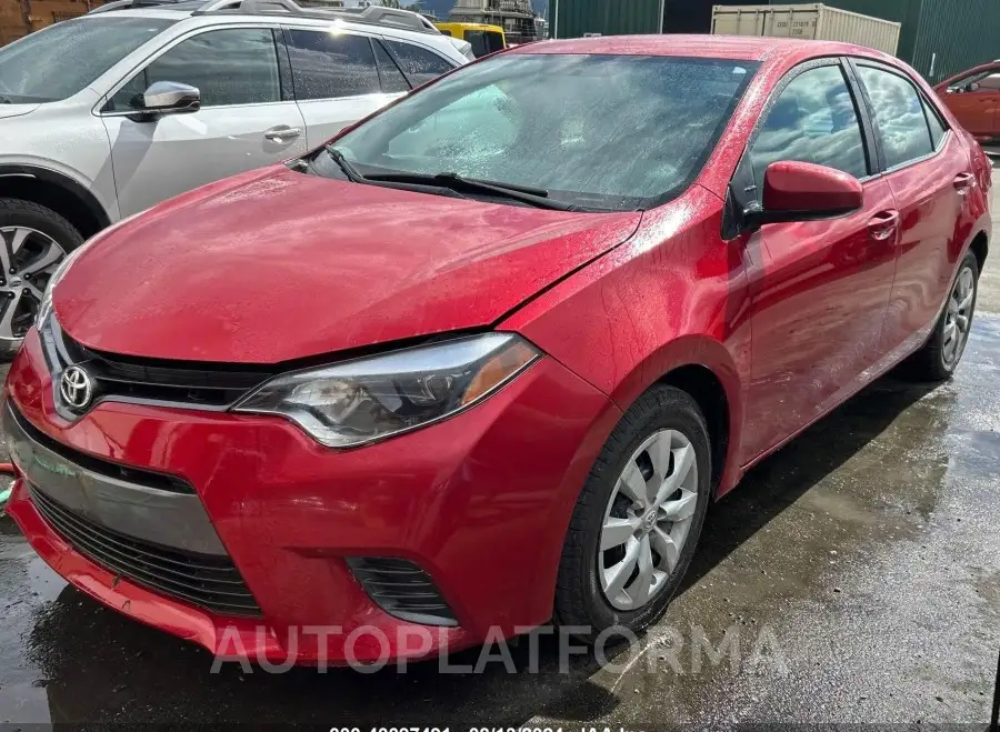 TOYOTA COROLLA 2015 vin 2T1BURHE9FC388510 from auto auction Iaai