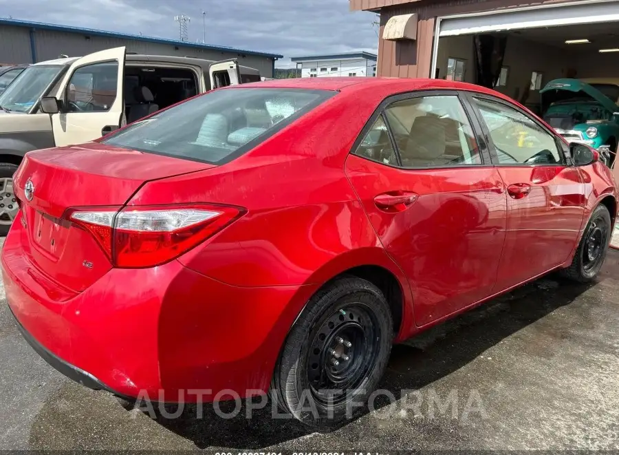 TOYOTA COROLLA 2015 vin 2T1BURHE9FC388510 from auto auction Iaai