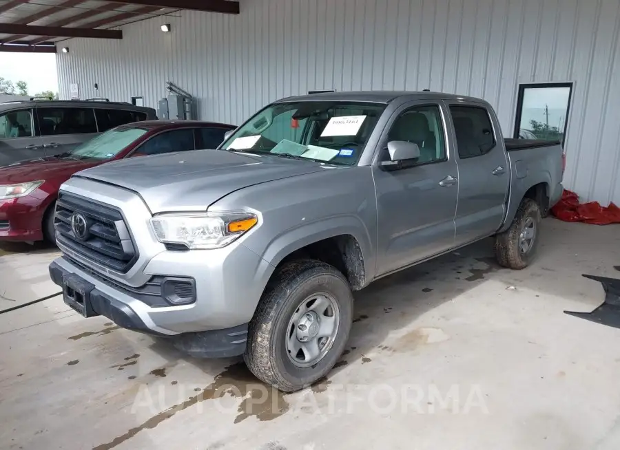 TOYOTA TACOMA 2022 vin 3TYCZ5AN0NT072495 from auto auction Iaai