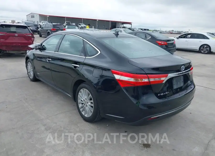 TOYOTA AVALON HYBRID 2015 vin 4T1BD1EB6FU039881 from auto auction Iaai