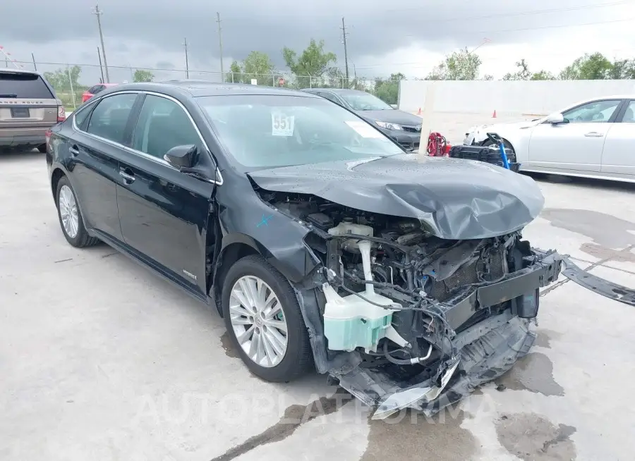 TOYOTA AVALON HYBRID 2015 vin 4T1BD1EB6FU039881 from auto auction Iaai