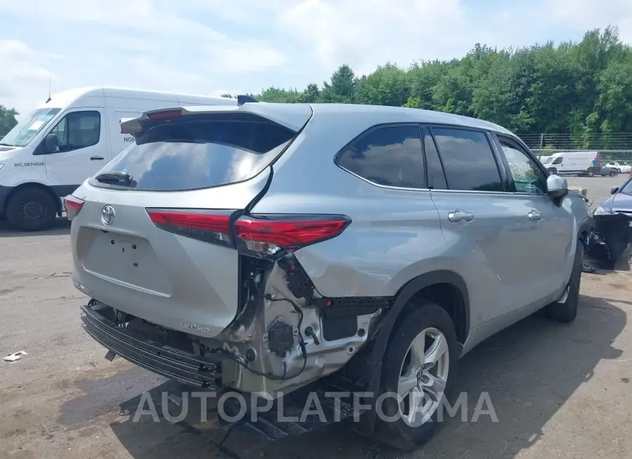 TOYOTA HIGHLANDER 2022 vin 5TDBZRBH5NS193837 from auto auction Iaai