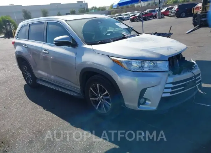 TOYOTA HIGHLANDER 2018 vin 5TDKZRFH7JS532537 from auto auction Iaai