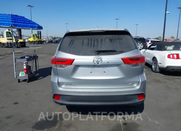 TOYOTA HIGHLANDER 2018 vin 5TDKZRFH7JS532537 from auto auction Iaai