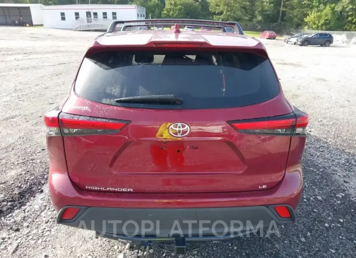 TOYOTA HIGHLANDER 2021 vin 5TDZZRAH3MS060489 from auto auction Iaai