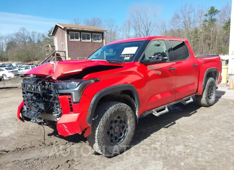 TOYOTA TUNDRA HYBRID 2022 vin 5TFPC5DB4NX012505 from auto auction Iaai