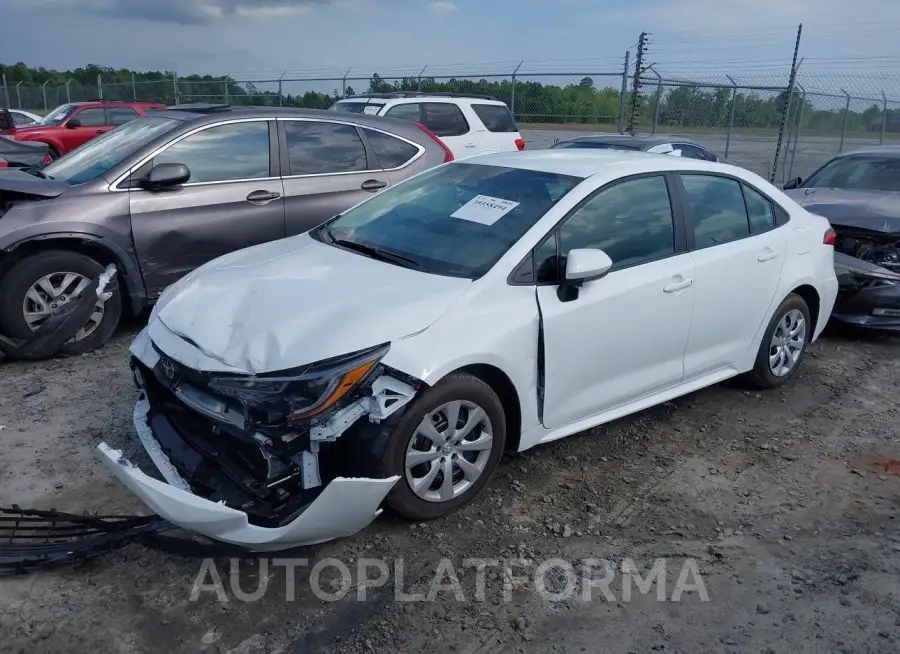 TOYOTA COROLLA 2024 vin 5YFB4MDE0RP156343 from auto auction Iaai