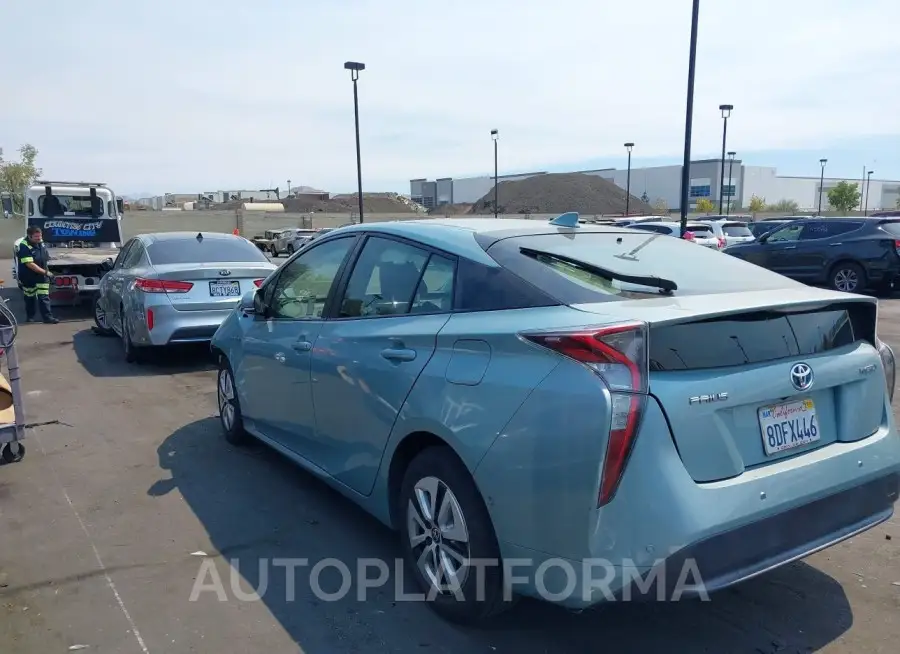 TOYOTA PRIUS 2017 vin JTDKARFU0H3052906 from auto auction Iaai