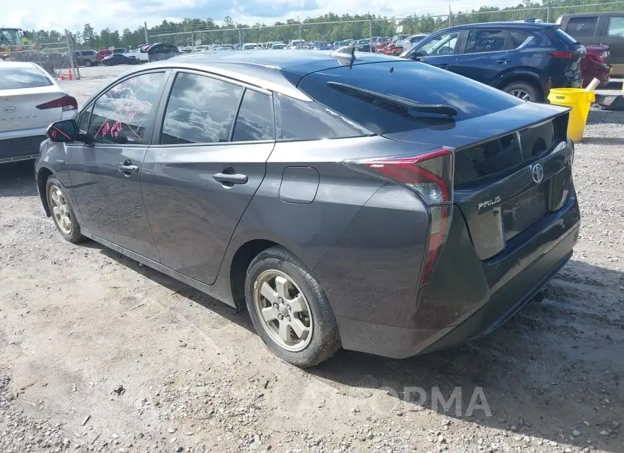 TOYOTA PRIUS 2018 vin JTDKARFU9J3057253 from auto auction Iaai